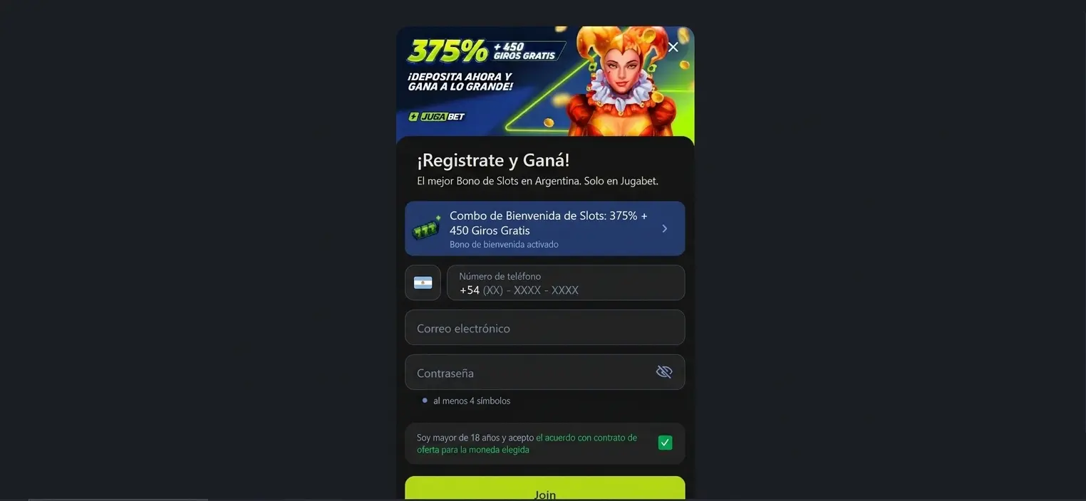 JugaBet Bonos – Ofertas, tiradas gratis y recompensas para jugadores image 2